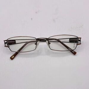CEO Christina Rectangular Frames Eyeglasses Glasses Brown 52 19 140